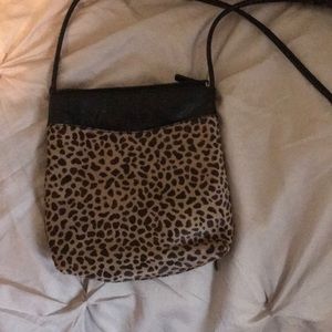 Animal print bag